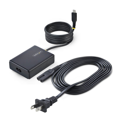 StarTech.com 100W USB-C Laptop Charger with 5ft (1.5m) Tethered USB-C Cable, Power Adapter Brick for Dell, HP ProBook, MacBook Pro, Microsoft Surface Pro