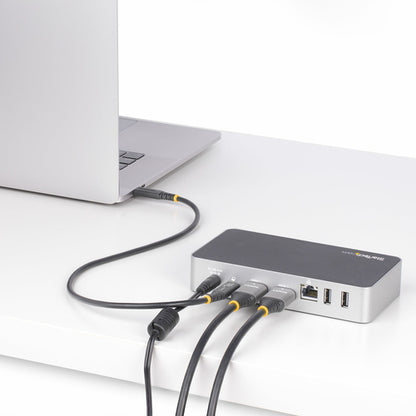 StarTech.com 1.6ft (50cm) USB4 Cable 40Gbps, 240W (5A) Power Delivery, 8K 120Hz / 4K 240Hz DP Alt Mode, USB-IF Certified USB-C Cable - Thunderbolt Compatible