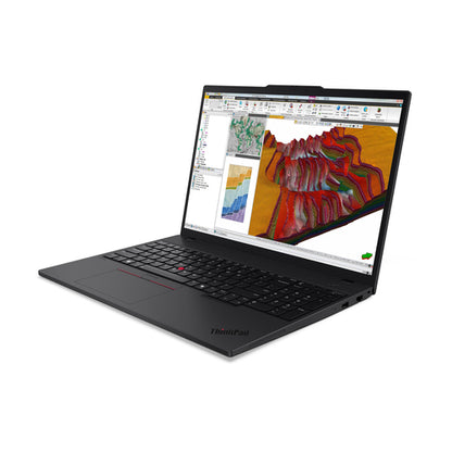 Lenovo ThinkPad P16s Gen 4 (AMD) Copilot+ PC AMD Ryzen™ AI 7 350 Mobile workstation 40.6 cm (16") Touchscreen WUXGA 32 GB DDR5-SDRAM 512 GB SSD Wi-Fi 7 (802.11be) Windows 11 Pro Black