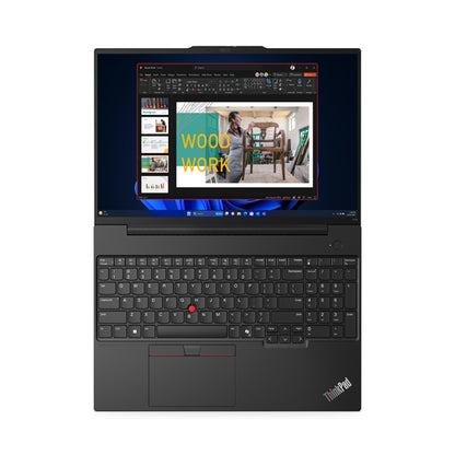 Lenovo ThinkPad E16 Gen 2 (AMD) AMD Ryzen™ 5 PRO 7535U Laptop 40.6 cm (16") WUXGA 16 GB DDR5-SDRAM 256 GB SSD Wi-Fi 6 (802.11ax) Windows 11 Pro Black
