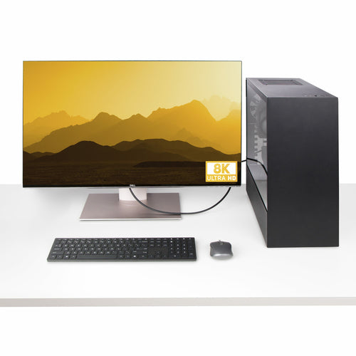 StarTech.com 6ft (1.8m) DisplayPort 2.1 Cable, VESA Certified DP40 DisplayPort Cable w/UHBR10/HDR/HDCP 2.2, 8K 60Hz/4K 144Hz w/DSC 1.2a, 40Gbps, DP 2.1 Cable, UHD Monitor Cord, M/M