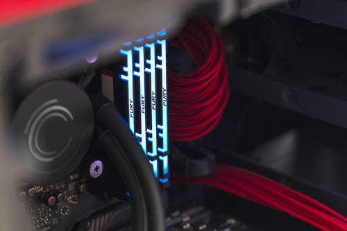 Kingston Technology FURY 32GB 3200MT/s DDR4 CL16 DIMM (Kit of 4) Renegade RGB