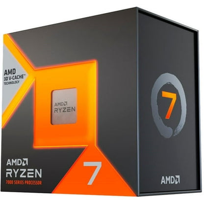 AMD - Ryzen 7 7800X3D 8-Core - 16-Thread 4.2 GHz (5.0 GHz Max Boost) Socket AM5 Unlocked Desktop Processor - Black