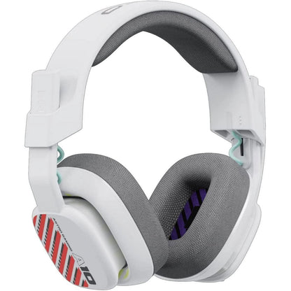 ASTRO A10 Gaming Headset Gen 2 Wired Headset - Over-ear gaming headphones with flip-to-mute microphone  32 mm drivers  compatible with PlayStation  PC  White