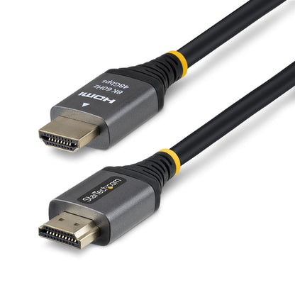 StarTech.com 10ft (3m) Certified Ultra High Speed HDMI Cable, 8K 60Hz/4K 120Hz, HDMI 2.1 Cable with HDR10+ / eARC, 48Gbps, 8K HDMI Cord for Monitor/TV/Display, Flexible TPE Jacket