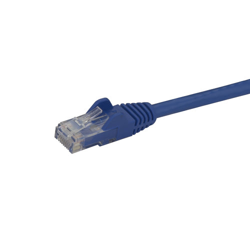 StarTech.com 14ft CAT6 Ethernet Cable - Blue CAT 6 Gigabit Ethernet Wire - 250MHz 100W PoE RJ45 UTP Network/Patch Cord Snagless w/Strain Relief Individually Tested