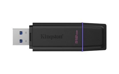 Kingston Technology DataTraveler 512GB Portable USB 3.2 Gen 1 Exodia Black/Purple