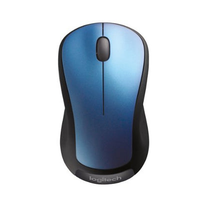Logitech M310 Wireless Mouse  2.4 GHz with USB Nano Receiver  1000 DPI Optical Tracking  18 Month Battery  Ambidextrous  Peacock Blue