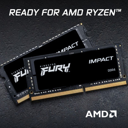 Kingston Technology FURY 32GB 3200MT/s DDR4 CL20 SODIMM Impact