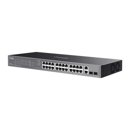 TP-Link ES228GP network switch Managed L2 Gigabit Ethernet (10/100/1000) Power over Ethernet (PoE) Black