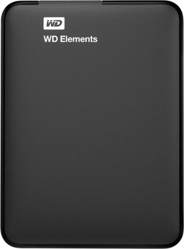 Western Digital 1TB WD Elements Portable USB 3.2 Gen 1  Compatible with PC  Mac  PS4 & Xbox  External Hard Drive HDD - WDBUZG0010BBK-WESN