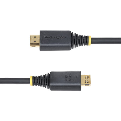 StarTech.com 30cm (1ft) High Speed HDMI Cable with Gripping Connectors, 4K 60Hz/1440p 144Hz, HDR10/HDCP 2.2/ARC, 18Gbps, UHD HDMI Cord for TV/Monitor/Display, TPE Jacket