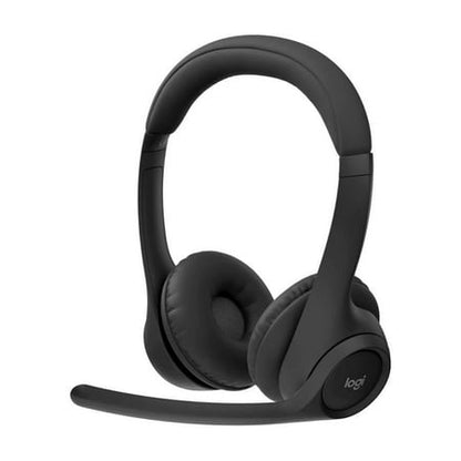 Logitech Zone 300 Bluetooth Wireless Headset - Black: Hands-Free, Multi-Pairing, USB-C
