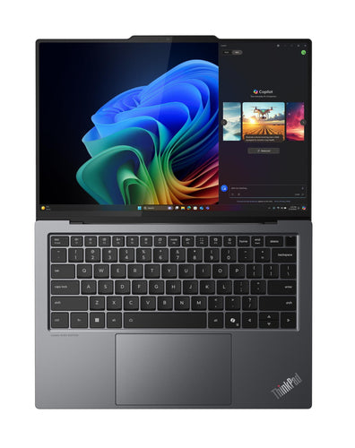 Lenovo ThinkPad X9-14 Gen 1 Aura Edition Copilot+ PC Intel Core Ultra 5 226V Laptop 35.6 cm (14") WUXGA 16 GB LPDDR5x-SDRAM 512 GB SSD Wi-Fi 7 (802.11be) Windows 11 Pro English Grey