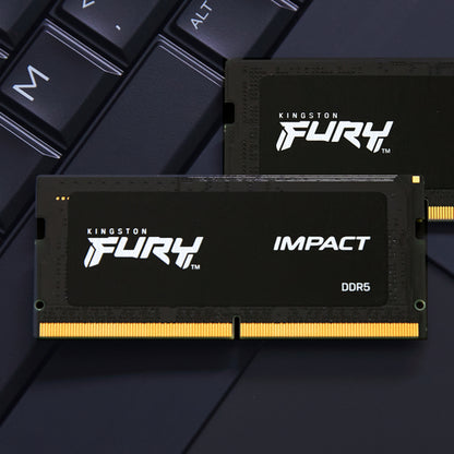 Kingston Technology FURY 64GB 4800MT/s DDR5 CL38 SODIMM (Kit of 2) Impact
