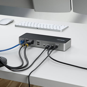 StarTech.com DK30C2DPEPRN laptop dock/port replicator Wired USB 3.2 Gen 2 (3.1 Gen 2) Type-C Grey