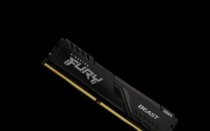 Kingston Technology FURY Beast 64GB 3200MT/s DDR4 CL16 DIMM (Kit of 4) Black
