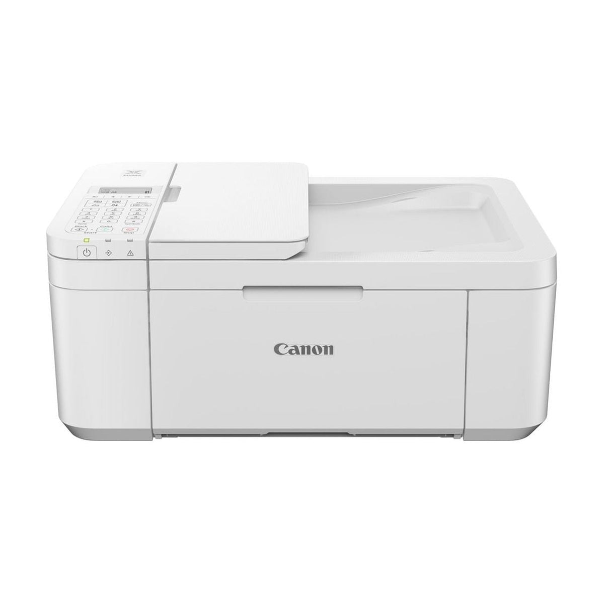 Canon PIXMA TR4720 All-in-One Wireless Printer Home use  with Auto Document Feeder  Mobile Printing and Built-in Fax  White