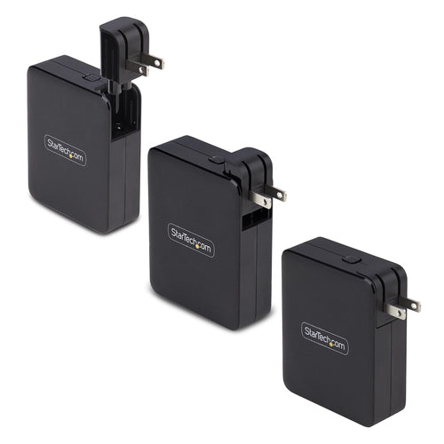 StarTech.com 140W USB-C Wall Charger, 3x USB-C/1x USB-A, PD 3.1 GaN Power Adapter for MacBook, Dell XPS/Inspiron/Precision