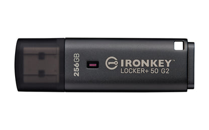 Kingston Technology IronKey 256GB Locker Plus 50 G2, FIPS 197, AES-256