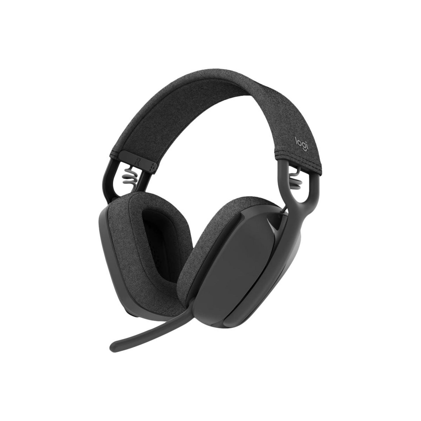 Logitech - Zone Vibe 100 Bluetooth Over Ear Headphones with Noise-Cancelling Microphone - Graphite