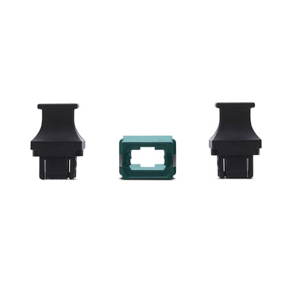 StarTech.com MPOSMAPCAQCOUPLER fibre optic adapter MPO/MTP 1 pc(s) Aqua colour, Black