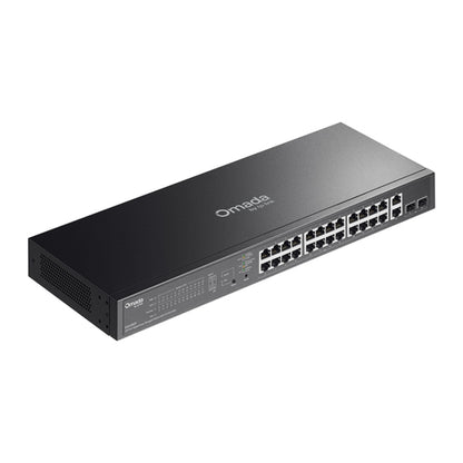 TP-Link ES228GP network switch Managed L2 Gigabit Ethernet (10/100/1000) Power over Ethernet (PoE) Black