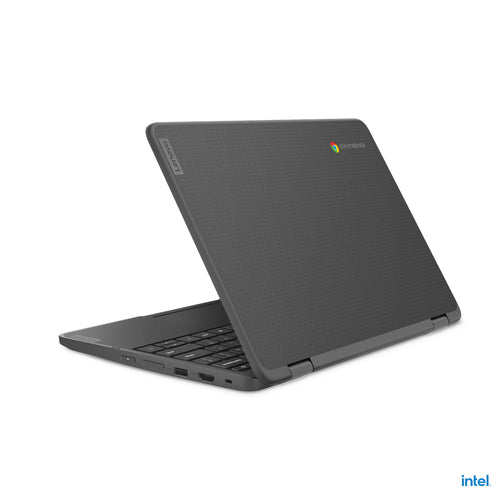 Lenovo 500e Yoga Chromebook Gen 4 Intel® N N100 31 cm (12.2") Touchscreen WUXGA 4 GB LPDDR5-SDRAM 32 GB eMMC Wi-Fi 6E (802.11ax) ChromeOS US English Grey