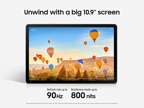 Samsung Galaxy Tab S10 FE 5G SM-X528U LTE-TDD & LTE-FDD 128 GB 27.7 cm (10.9") 8 GB Wi-Fi 6 (802.11ax) Grey