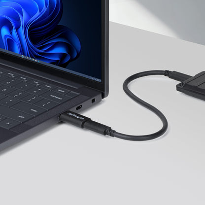 StarTech.com USB-A to USB-C Adapter, USB-A Male to USB-C Female Converter, USB 10Gbps, 5V 900mA, USB to USB C Adapter for USB-A Chargers/Hubs