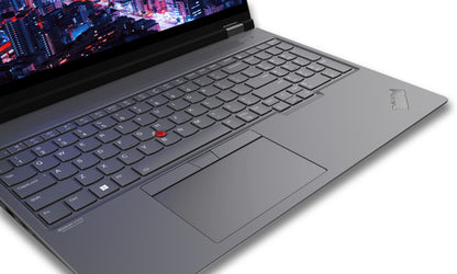 Lenovo ThinkPad P16 Gen 2 Intel® Core™ i7 i7-14700HX Mobile workstation 40.6 cm (16") WQXGA 32 GB DDR5-SDRAM 1 TB SSD NVIDIA RTX 2000 Ada Wi-Fi 6E (802.11ax) Windows 11 Pro French Black