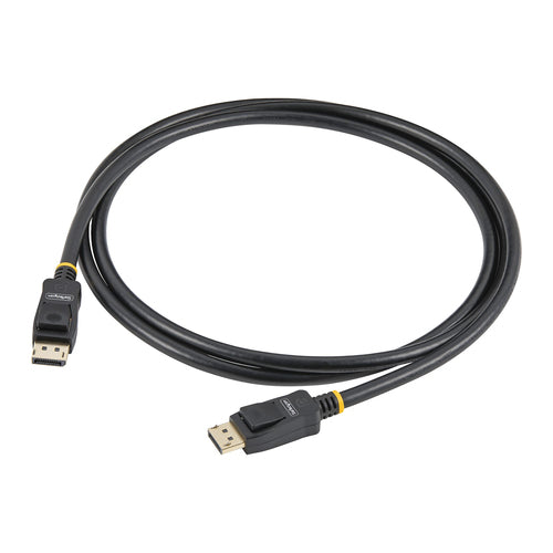 StarTech.com 10ft (3m) VESA Certified DisplayPort Cable - 10 Pack - DisplayPort 1.2 Cord with Latches, 4K 60Hz UHD, DP to DP Cable for Monitor, Latching DP Connectors