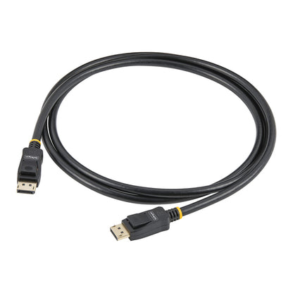 StarTech.com 10ft (3m) VESA Certified DisplayPort Cable - 10 Pack - DisplayPort 1.2 Cord with Latches, 4K 60Hz UHD, DP to DP Cable for Monitor, Latching DP Connectors