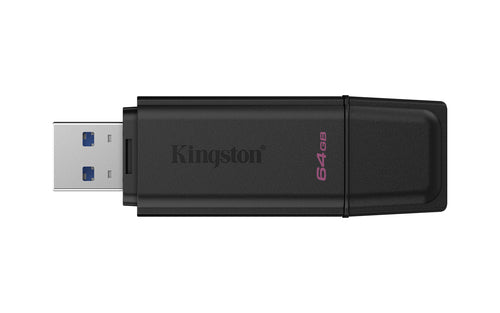 Kingston Technology DataTraveler 64GB Portable USB 3.2 Gen 1 Exodia Black
