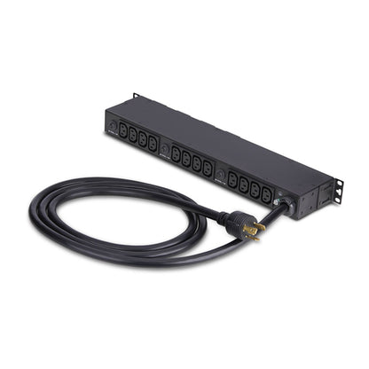 StarTech.com 20-Outlet Rackmount PDU, 1U Server Power Strip, 16x C13 + 4x C19, 8x Front and 12x Rear Outlets, NEMA L6-30P Wall Connection, 30A/240V, UL-Listed, TAA