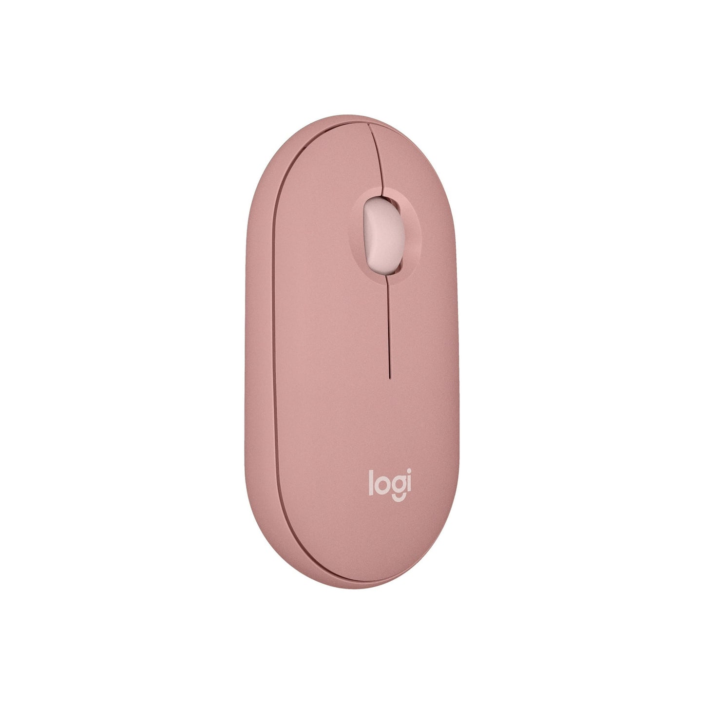 Logitech - Pebble Mouse 2 M350s Slim Lightweight Wireless Bluetooth Optical Silent Ambidextrous Mouse with Customizable Buttons - Wireless - Rose