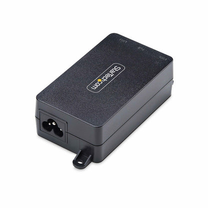 StarTech.com 1-Port Gigabit PoE+ Injector, 10M/100M/1G Ethernet, PoE/PoE+ (802.3af/802.3at), 30W Power Budget, Wall Mountable, Unmanaged Inline Power Over Ethernet - TAA
