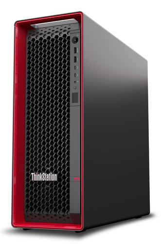 Lenovo ThinkStation P5 Intel Xeon W w3-2435 64 GB DDR5-SDRAM 2 TB SSD NVIDIA RTX 2000 Ada Windows 11 Pro for Workstations Tower Workstation Black, Red