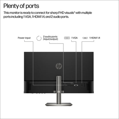HP Series 5 23.8 inch FHD Monitor - 524da