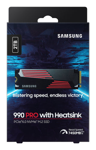 Samsung 990 PRO 2 TB M.2 PCI Express 4.0 NVMe V-NAND MLC