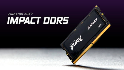 Kingston Technology FURY 32GB 6000MT/s DDR5 CL38 SODIMM (Kit of 2) Impact XMP