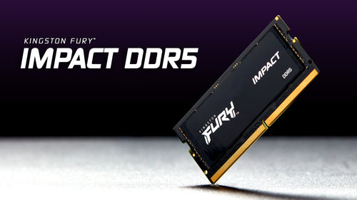 Kingston Technology FURY 16GB 6000MT/s DDR5 CL38 SODIMM Impact XMP