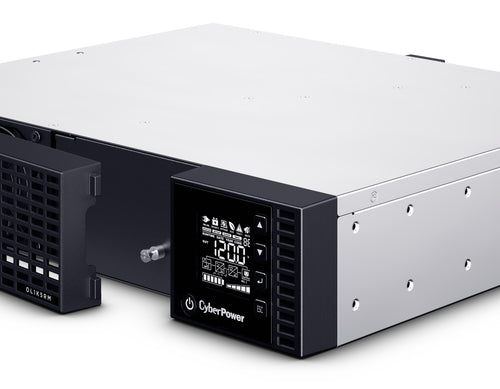 CyberPower Online S Series OL1K5RM uninterruptible power supply (UPS) Double-conversion (Online) 1.5 kVA 1200 W 8 AC outlet(s)