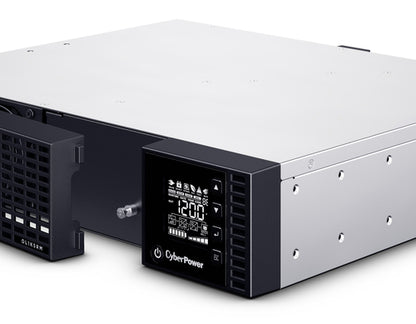 CyberPower Online S Series OL1K5RM uninterruptible power supply (UPS) Double-conversion (Online) 1.5 kVA 1200 W 8 AC outlet(s)