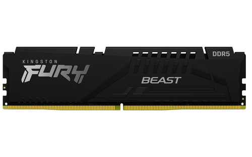 Kingston Technology FURY Beast 32GB 5200MT/s DDR5 CL40 DIMM Black