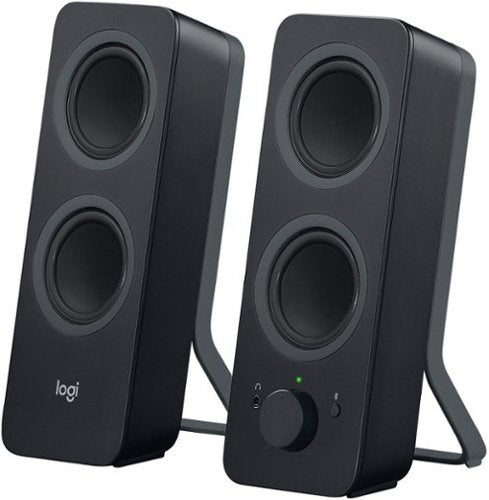 Logitech Z207 2.0 Stereo Computer Speakers  Black