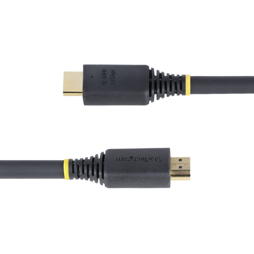 StarTech.com 50ft (15.2m) Active High Speed HDMI Cable, 4K 60Hz/1440p 144Hz, HDR10/HDCP 2.2/ARC, 18Gbps, UHD HDMI 2.0 Cord for TV/Monitor/Display, TPE Jacket