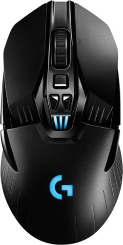 Logitech G903 LIGHTSPEED Wireless Gaming Mouse w/ HERO 25K Sensor  140+ Hour with Rechargeable Battery and LIGHTSYNC RGB. POWERPLAY Compatible  Ambidextrous  107g+10g Optional  25 600 DPI