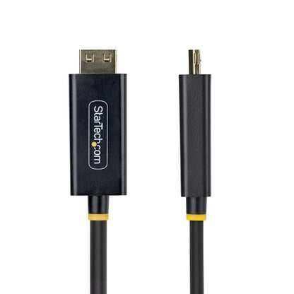 StarTech.com 6ft DisplayPort to HDMI Adapter Cable with Gripping Connectors, 4K 60Hz, HDR, Uni-Directional DP to HDMI Video Converter, DP Desktop to HDMI Monitor