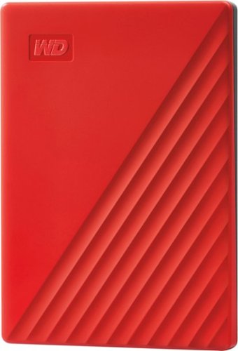 Western Digital 2TB WD My Passport  Portable External Hard Drive HDD  Red - WDBYVG0020BRD-WESN